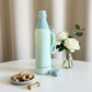 •	Compact 16oz neutral water bottle for dog walks
	•	Lightweight matte bottle for dog moms
	•	Aesthetic hydration bottle in pastel tones
